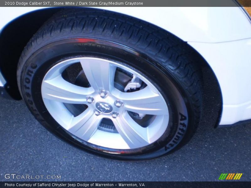 Stone White / Dark Slate Gray/Medium Graystone 2010 Dodge Caliber SXT