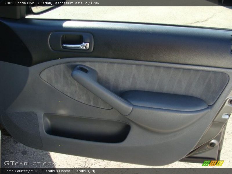 Magnesium Metallic / Gray 2005 Honda Civic LX Sedan