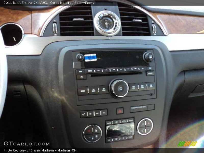 Cocoa Metallic / Ebony/Ebony 2011 Buick Enclave CXL AWD