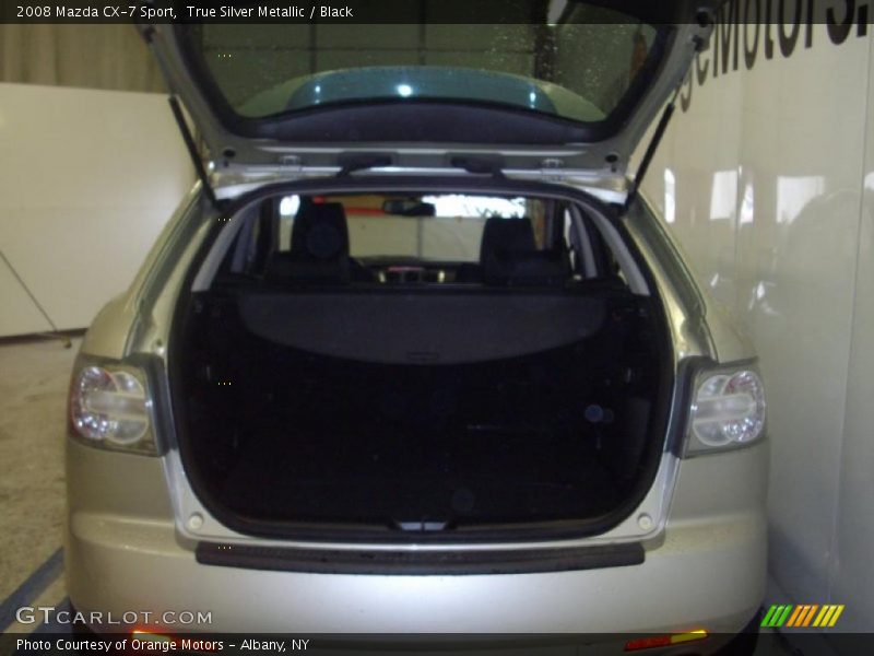 True Silver Metallic / Black 2008 Mazda CX-7 Sport