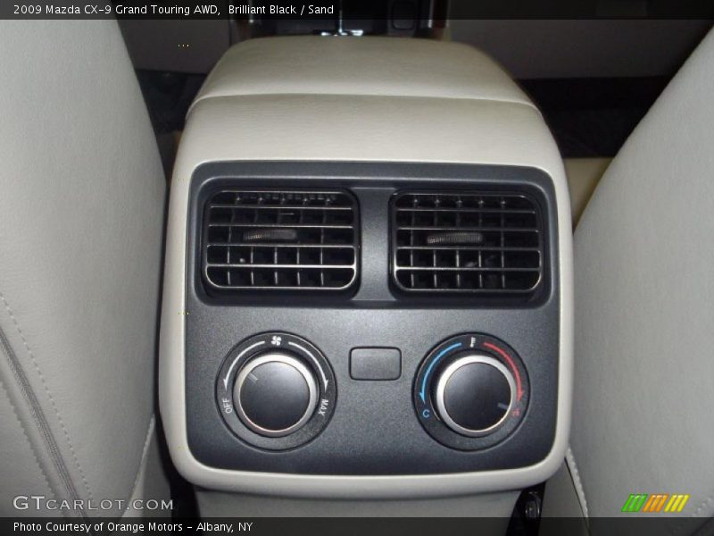 Brilliant Black / Sand 2009 Mazda CX-9 Grand Touring AWD