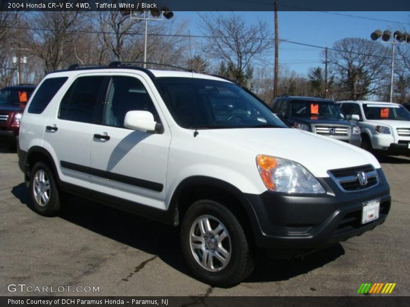 Taffeta White / Black 2004 Honda CR-V EX 4WD