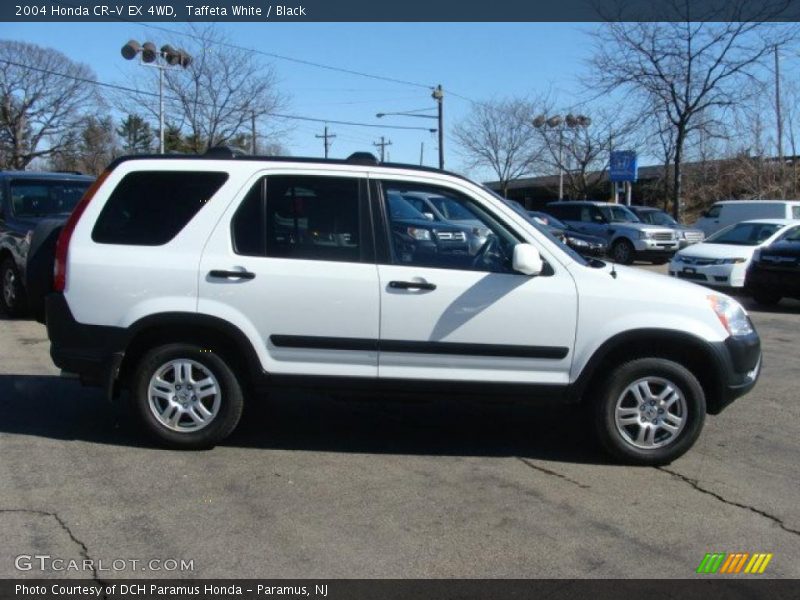 Taffeta White / Black 2004 Honda CR-V EX 4WD