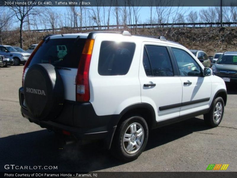 Taffeta White / Black 2004 Honda CR-V EX 4WD