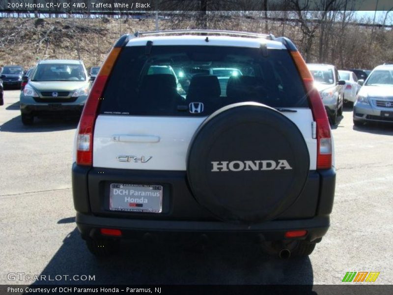 Taffeta White / Black 2004 Honda CR-V EX 4WD