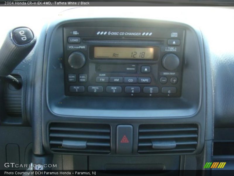Taffeta White / Black 2004 Honda CR-V EX 4WD