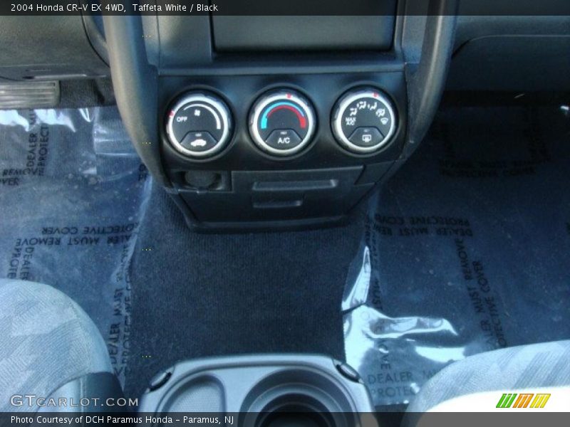 Taffeta White / Black 2004 Honda CR-V EX 4WD