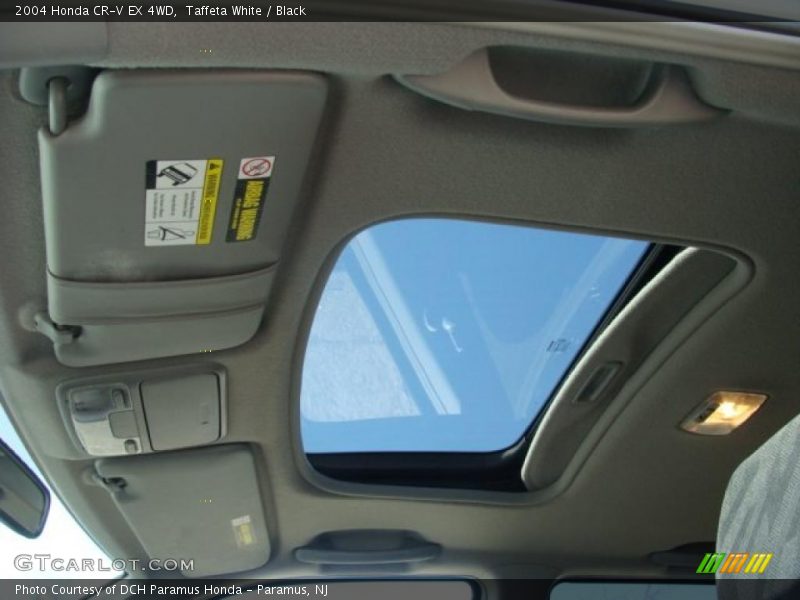 Taffeta White / Black 2004 Honda CR-V EX 4WD