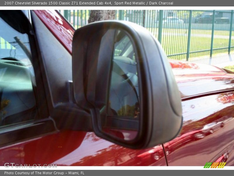 Sport Red Metallic / Dark Charcoal 2007 Chevrolet Silverado 1500 Classic Z71 Extended Cab 4x4