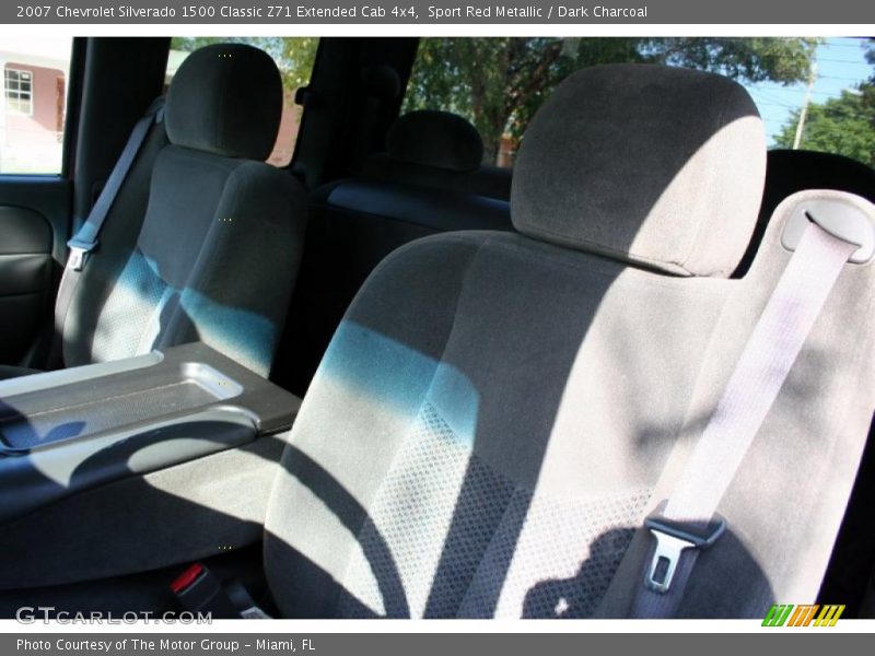 Sport Red Metallic / Dark Charcoal 2007 Chevrolet Silverado 1500 Classic Z71 Extended Cab 4x4