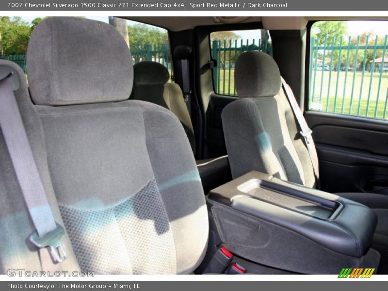 Sport Red Metallic / Dark Charcoal 2007 Chevrolet Silverado 1500 Classic Z71 Extended Cab 4x4