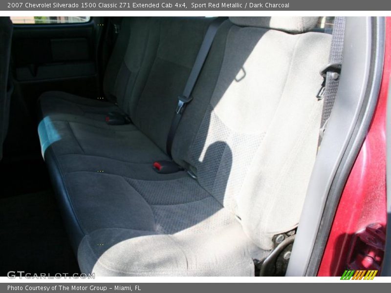 Sport Red Metallic / Dark Charcoal 2007 Chevrolet Silverado 1500 Classic Z71 Extended Cab 4x4