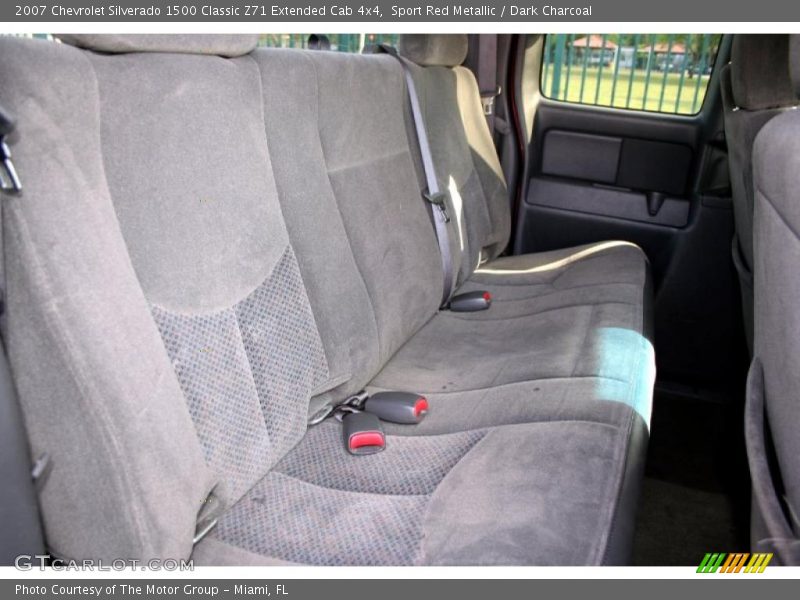 Sport Red Metallic / Dark Charcoal 2007 Chevrolet Silverado 1500 Classic Z71 Extended Cab 4x4