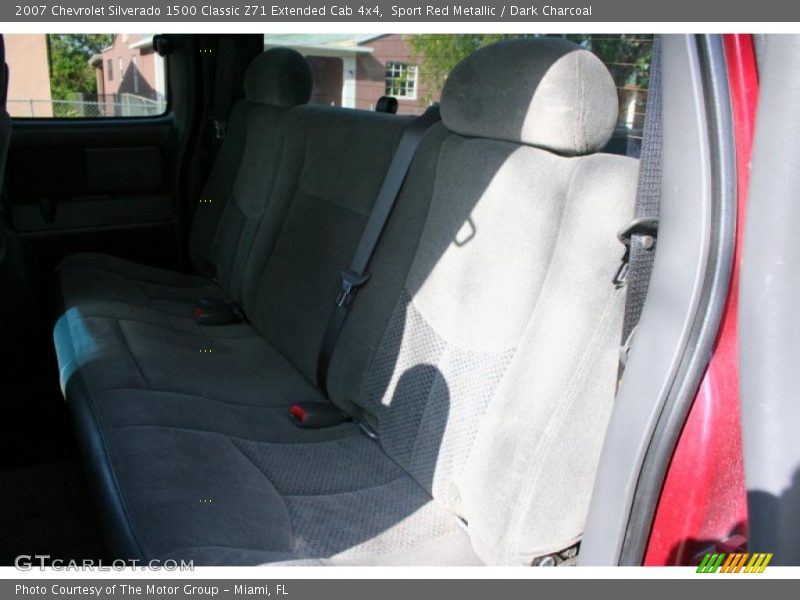 Sport Red Metallic / Dark Charcoal 2007 Chevrolet Silverado 1500 Classic Z71 Extended Cab 4x4