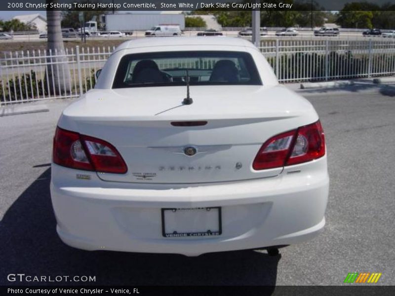 Stone White / Dark Slate Gray/Light Slate Gray 2008 Chrysler Sebring Touring Hardtop Convertible