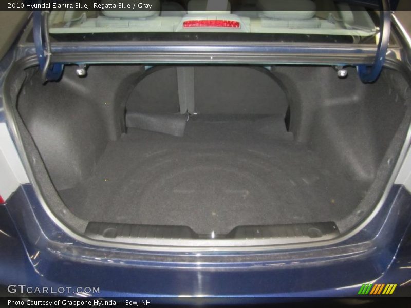 Regatta Blue / Gray 2010 Hyundai Elantra Blue