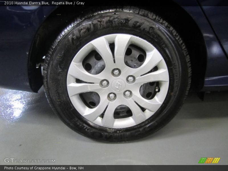 Regatta Blue / Gray 2010 Hyundai Elantra Blue