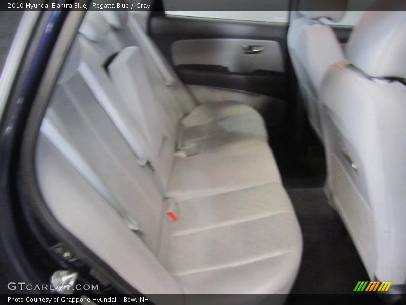 Regatta Blue / Gray 2010 Hyundai Elantra Blue