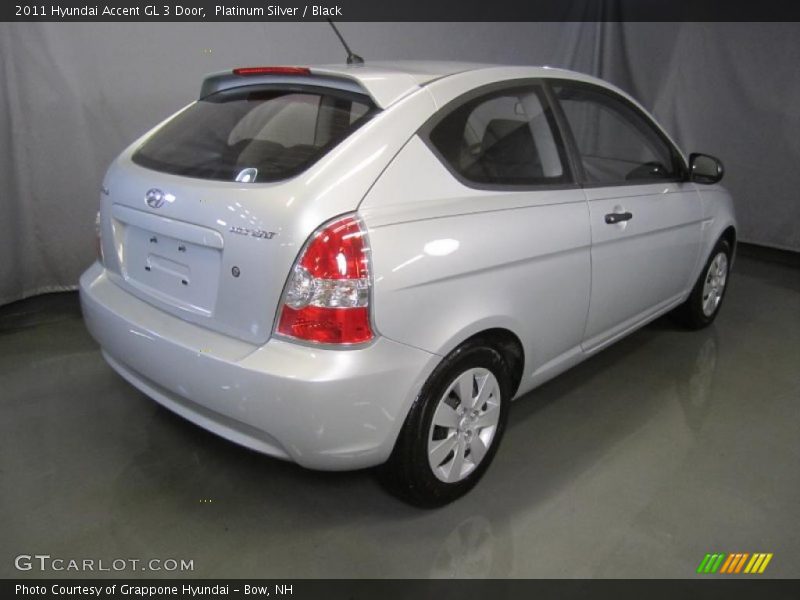  2011 Accent GL 3 Door Platinum Silver