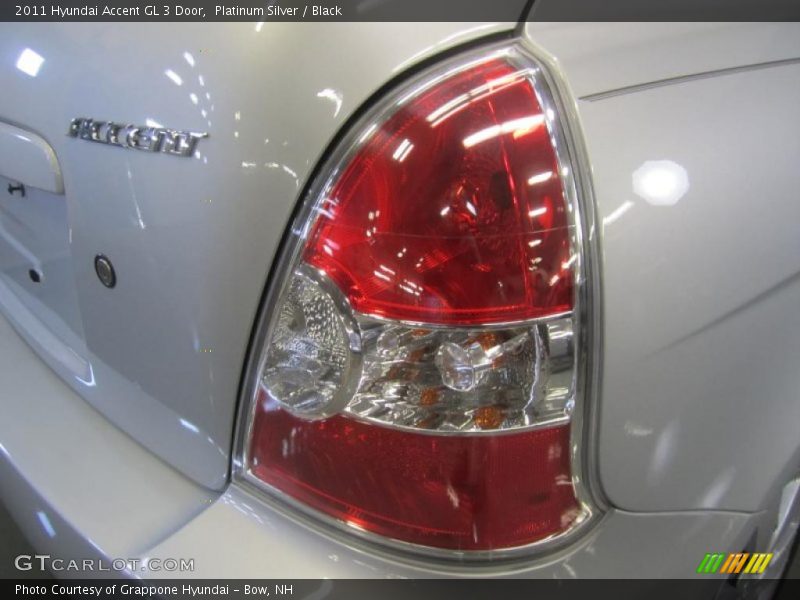  2011 Accent GL 3 Door Platinum Silver