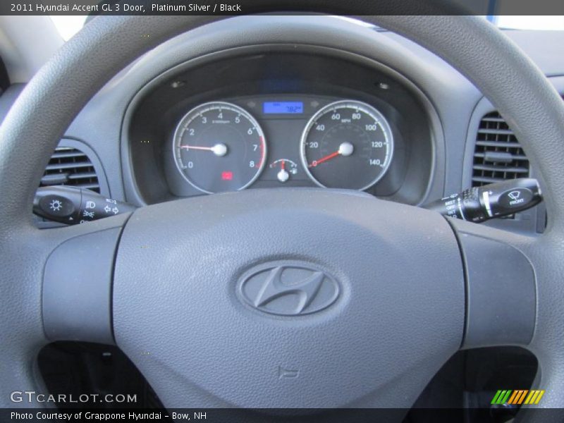  2011 Accent GL 3 Door GL 3 Door Gauges