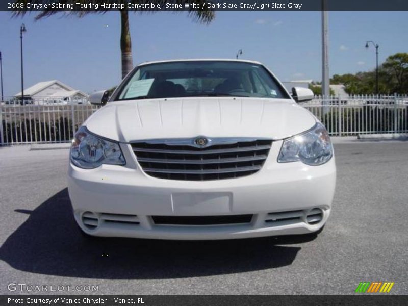 Stone White / Dark Slate Gray/Light Slate Gray 2008 Chrysler Sebring Touring Hardtop Convertible