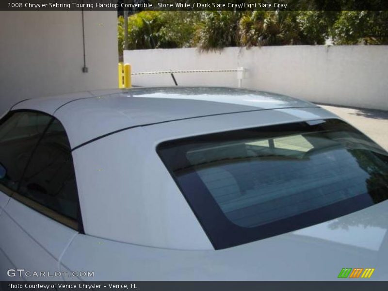 Stone White / Dark Slate Gray/Light Slate Gray 2008 Chrysler Sebring Touring Hardtop Convertible