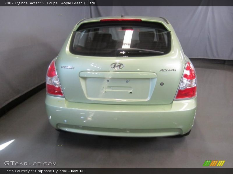  2007 Accent SE Coupe Apple Green