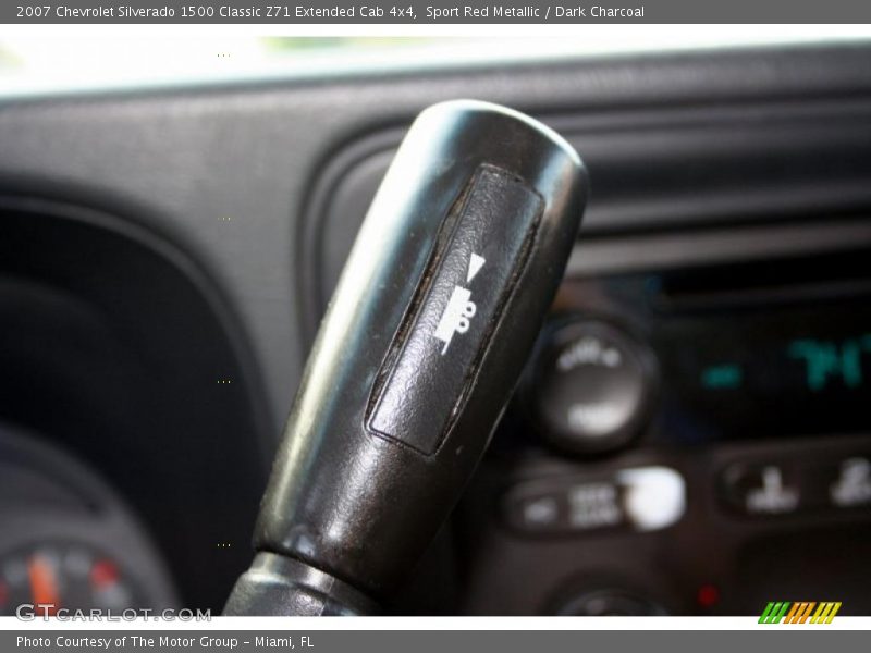 Sport Red Metallic / Dark Charcoal 2007 Chevrolet Silverado 1500 Classic Z71 Extended Cab 4x4