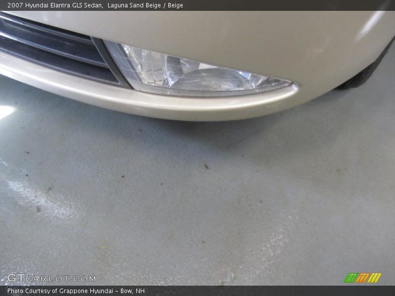 Laguna Sand Beige / Beige 2007 Hyundai Elantra GLS Sedan