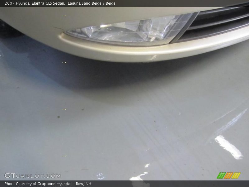 Laguna Sand Beige / Beige 2007 Hyundai Elantra GLS Sedan