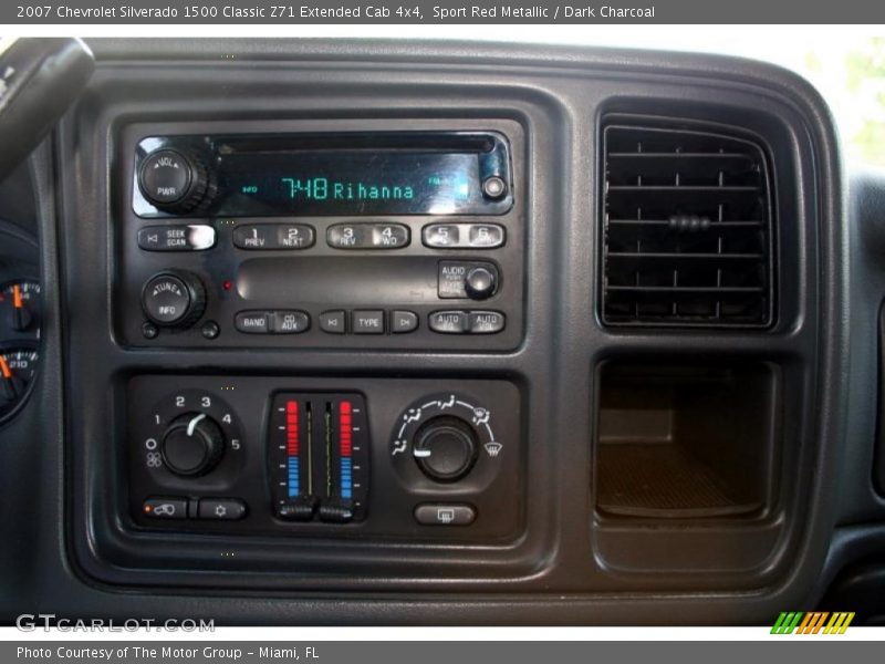 Sport Red Metallic / Dark Charcoal 2007 Chevrolet Silverado 1500 Classic Z71 Extended Cab 4x4