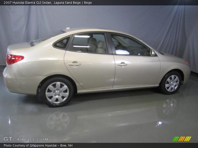 Laguna Sand Beige / Beige 2007 Hyundai Elantra GLS Sedan