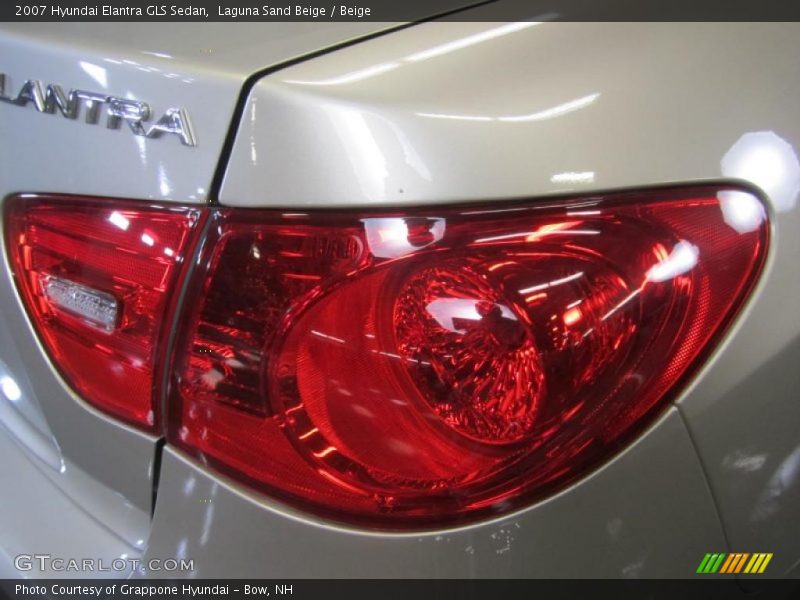Laguna Sand Beige / Beige 2007 Hyundai Elantra GLS Sedan