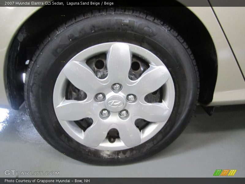 Laguna Sand Beige / Beige 2007 Hyundai Elantra GLS Sedan