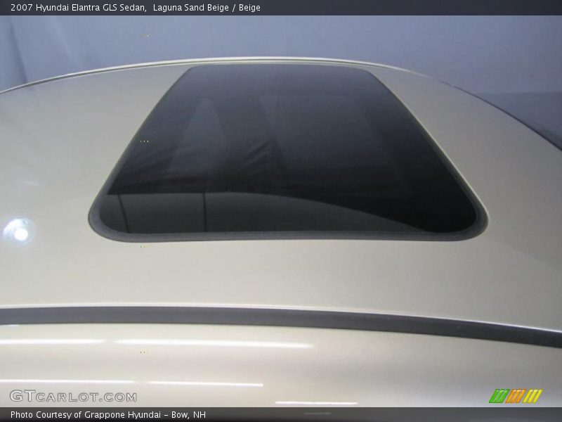 Laguna Sand Beige / Beige 2007 Hyundai Elantra GLS Sedan