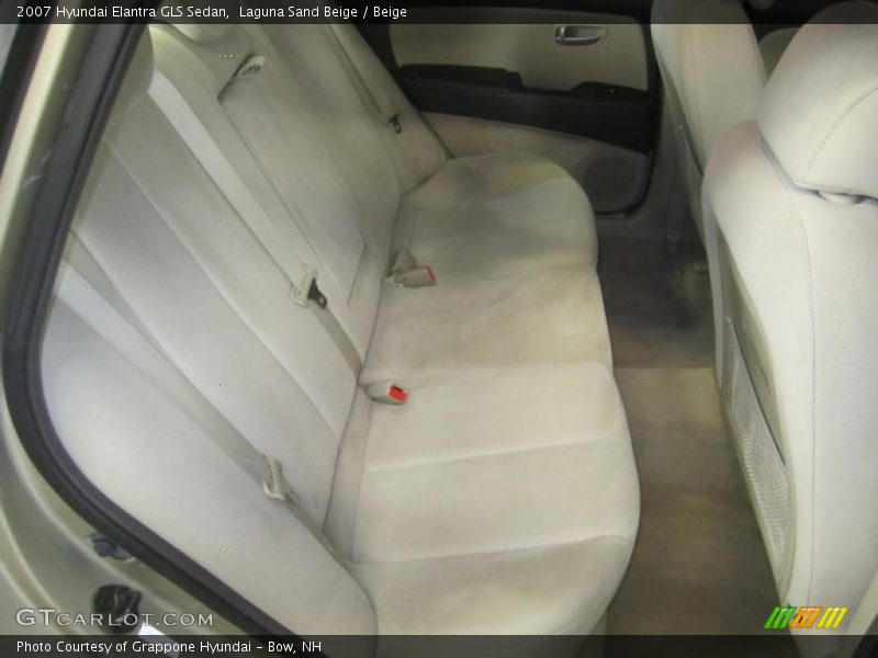 Laguna Sand Beige / Beige 2007 Hyundai Elantra GLS Sedan