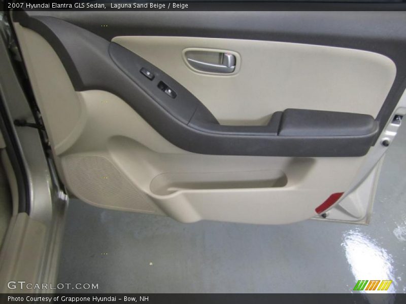 Laguna Sand Beige / Beige 2007 Hyundai Elantra GLS Sedan