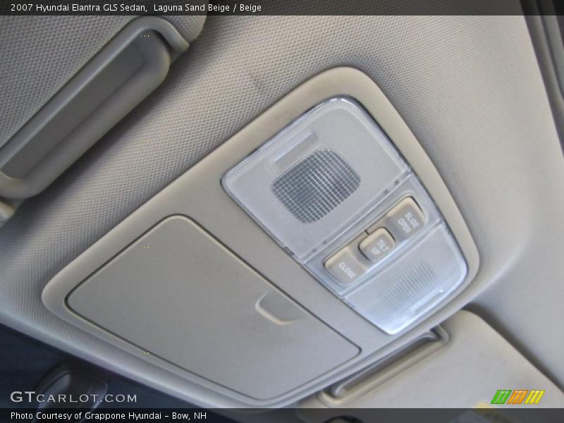 Laguna Sand Beige / Beige 2007 Hyundai Elantra GLS Sedan
