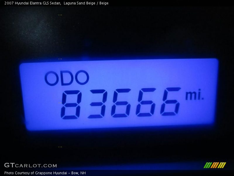 Laguna Sand Beige / Beige 2007 Hyundai Elantra GLS Sedan