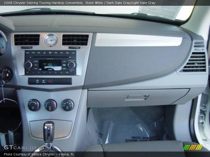 Stone White / Dark Slate Gray/Light Slate Gray 2008 Chrysler Sebring Touring Hardtop Convertible