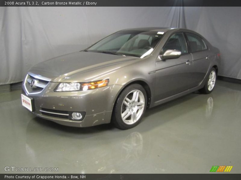 Carbon Bronze Metallic / Ebony 2008 Acura TL 3.2
