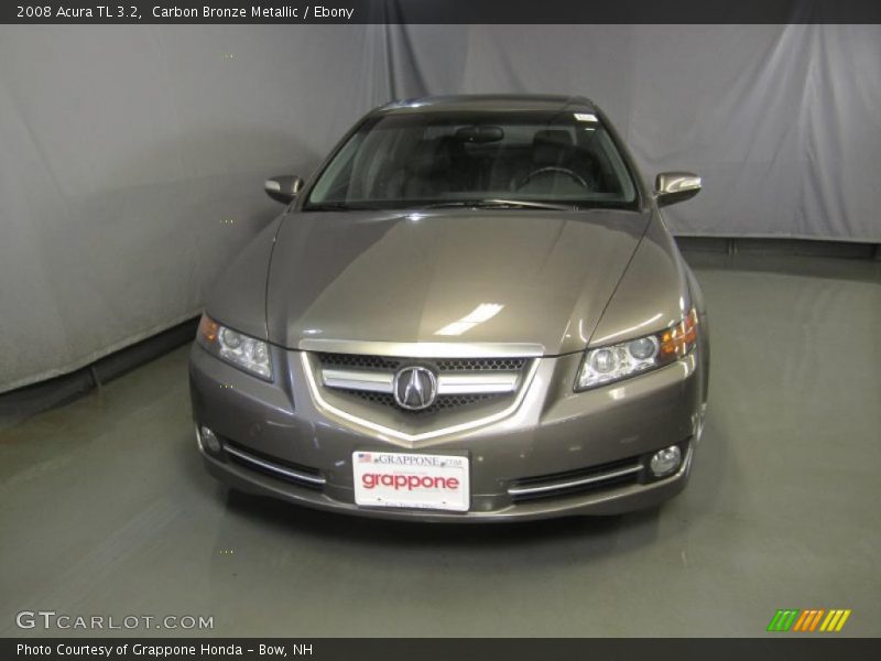 Carbon Bronze Metallic / Ebony 2008 Acura TL 3.2