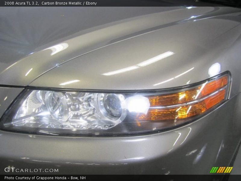 Carbon Bronze Metallic / Ebony 2008 Acura TL 3.2