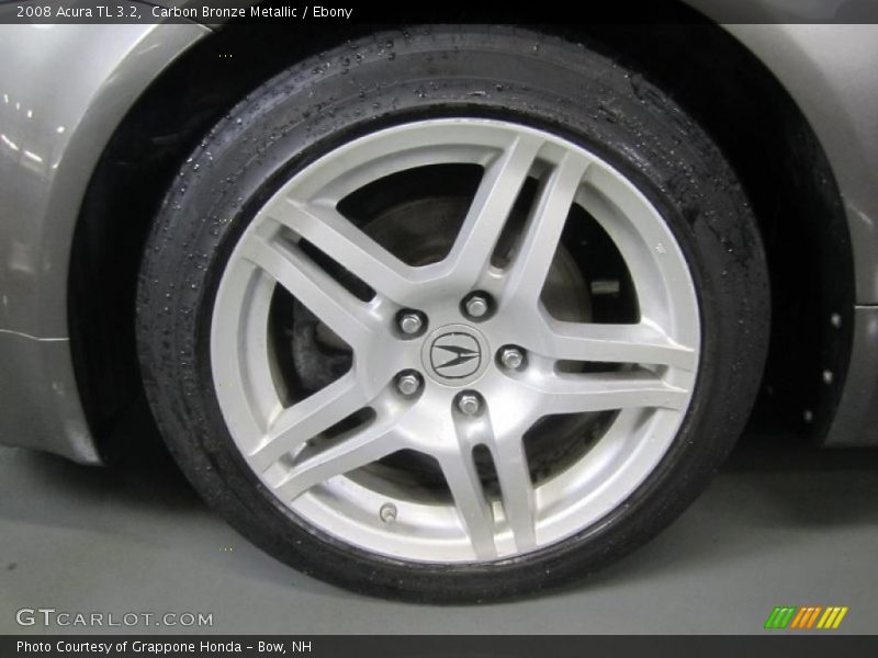 Carbon Bronze Metallic / Ebony 2008 Acura TL 3.2