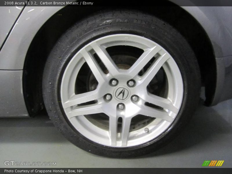 Carbon Bronze Metallic / Ebony 2008 Acura TL 3.2