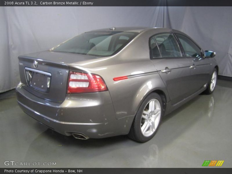 Carbon Bronze Metallic / Ebony 2008 Acura TL 3.2