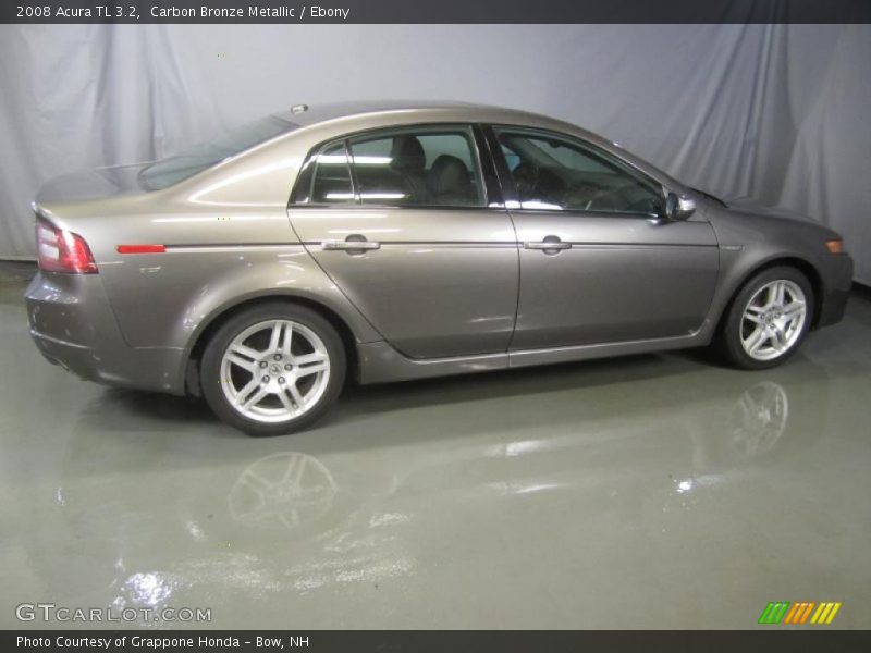Carbon Bronze Metallic / Ebony 2008 Acura TL 3.2