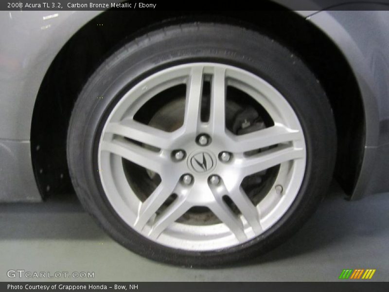 Carbon Bronze Metallic / Ebony 2008 Acura TL 3.2