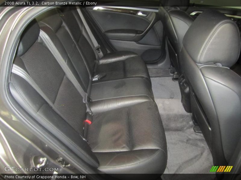 Carbon Bronze Metallic / Ebony 2008 Acura TL 3.2